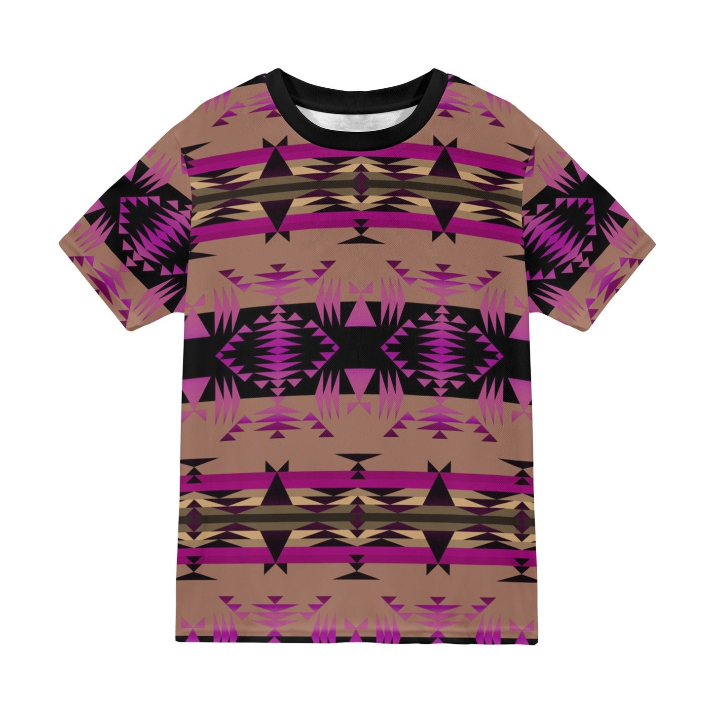 Between the Mountains Berry T-shirt for Men