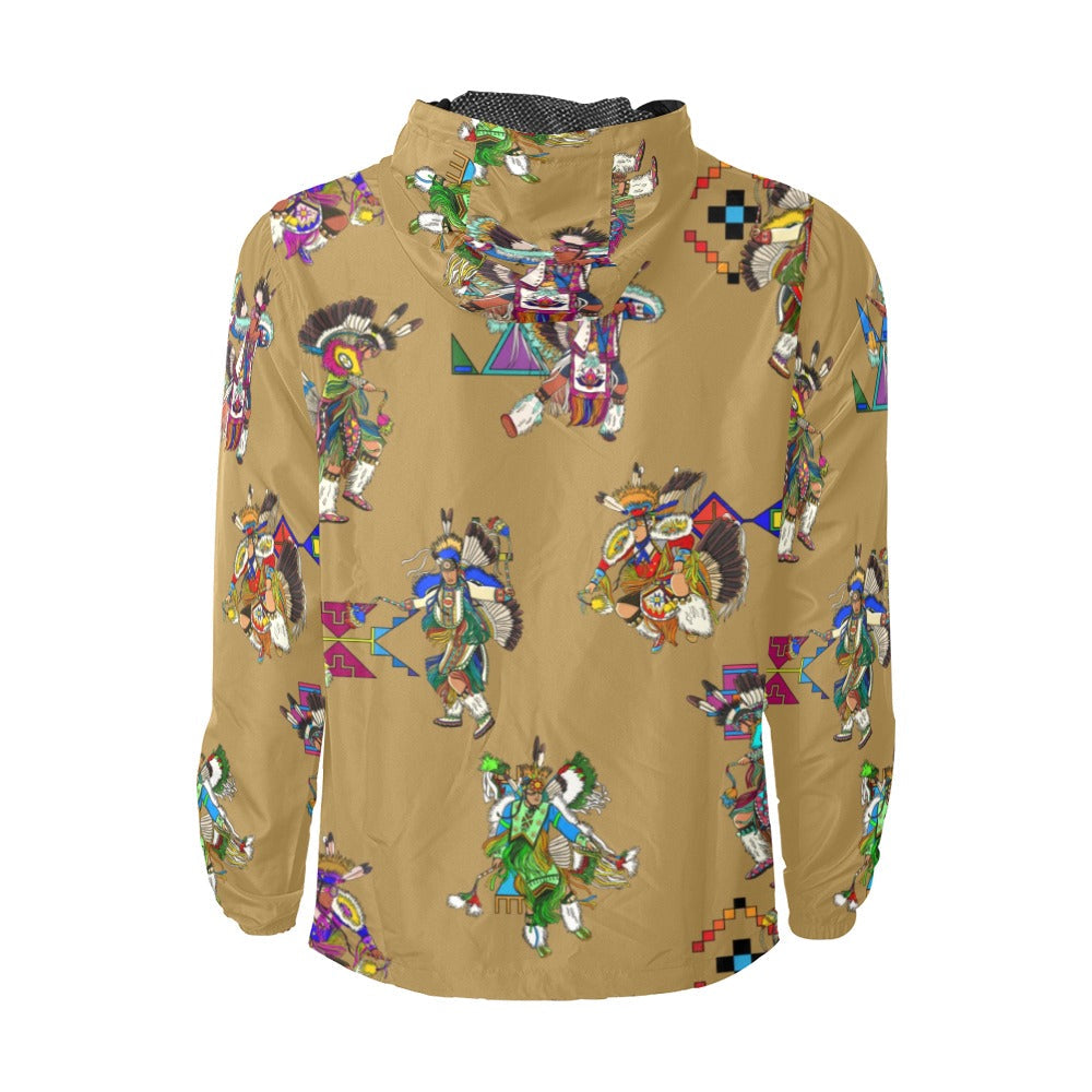 Men's Fancy Dancers Earth Men's Windbreaker