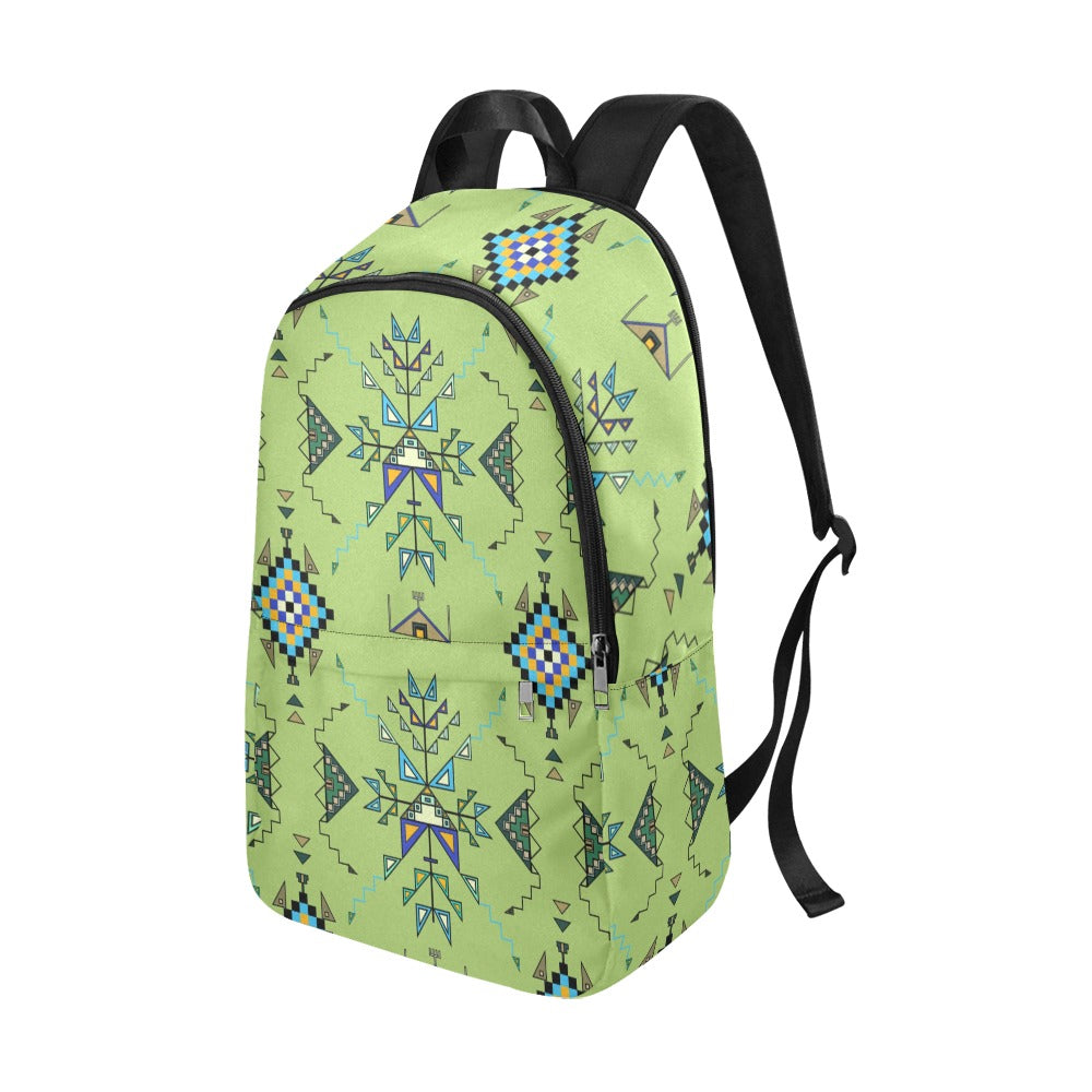 Bear Shield Green Backpack