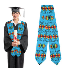 Load image into Gallery viewer, Sacred Trust Sky Graduation Stole
