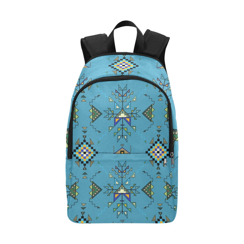 Bear Shield Blue Backpack