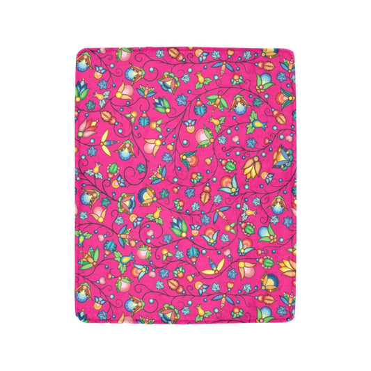 Prairie Plains Spirit Pink Ultra-Soft Micro Fleece Blanket 40"x50"