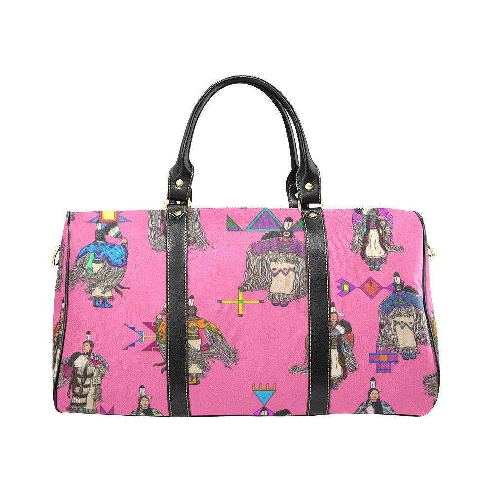 Women's Tradish Dancers Pink Large Travel Bag