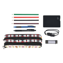 Load image into Gallery viewer, Visions of Peace Directions Pencil Pouch
