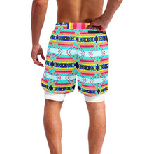 Load image into Gallery viewer, Sacred Spring Men&#39;s Sports Shorts with Compression Liner
