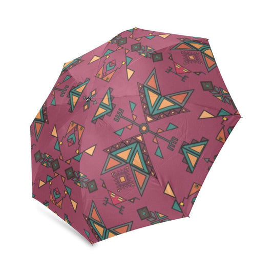 Arrow Dawn Maroon Foldable Umbrella