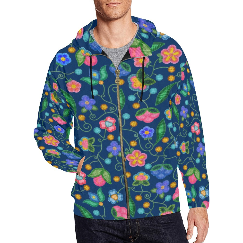 Skyberry Serenade Zip Hoodie