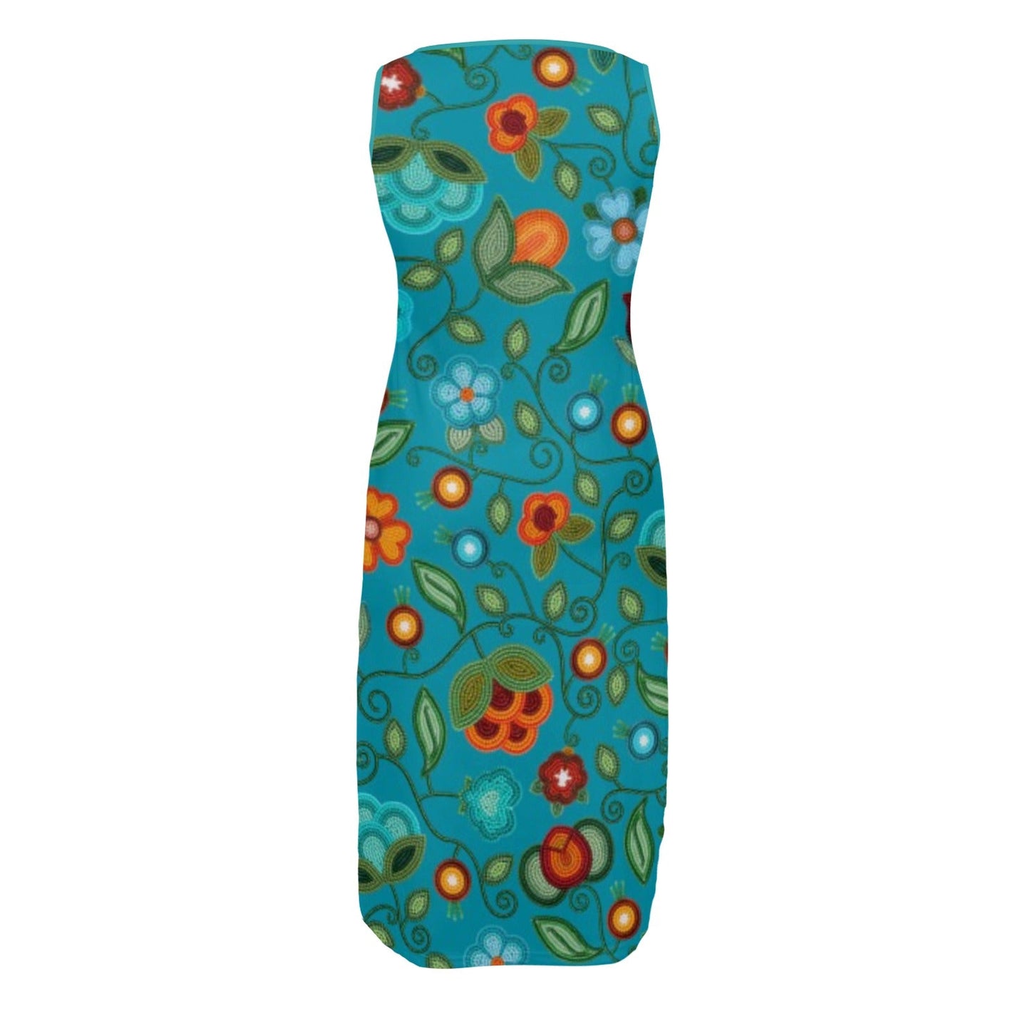 Prairie Fire Petals Ocean Phaedra Dress