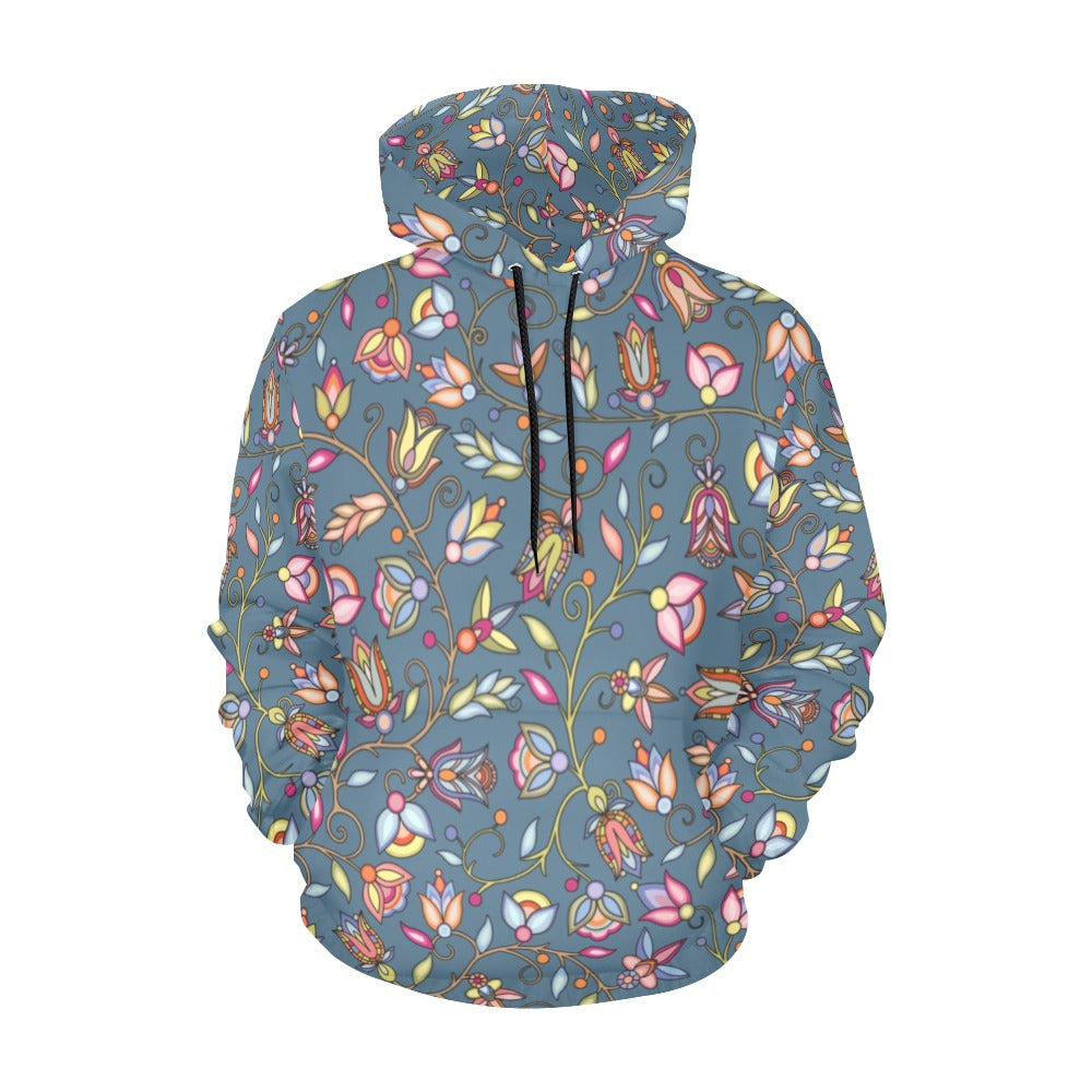 Buffalo Bloom Rainstorm Hoodie for Men