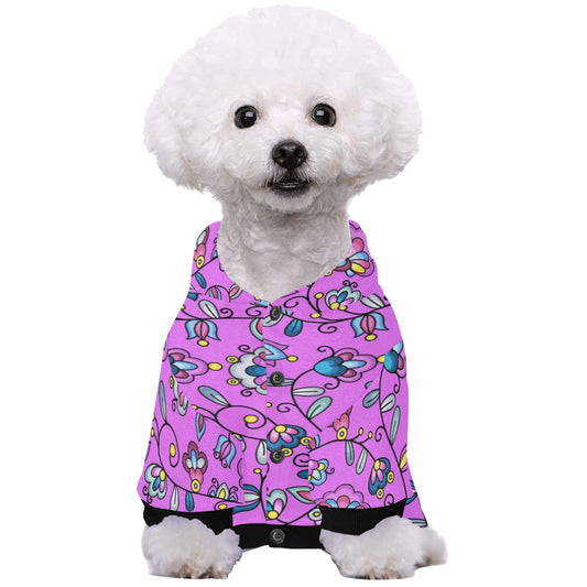 Autumn Bundle Blessing Purple Pet Dog Hoodie