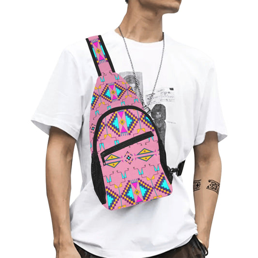 Rite of Passage Pink Chest Bag