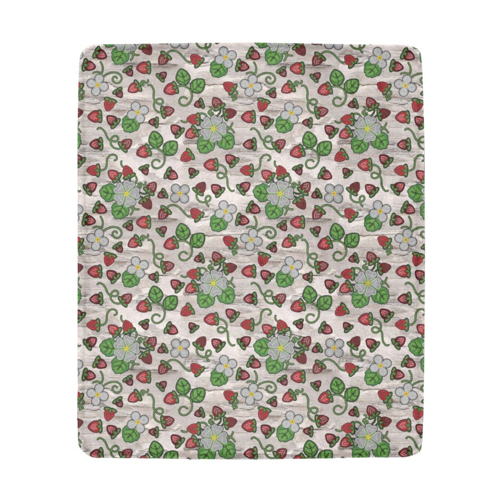 Strawberry Dreams Bright Birch Ultra-Soft Micro Fleece Blanket 50"x60"