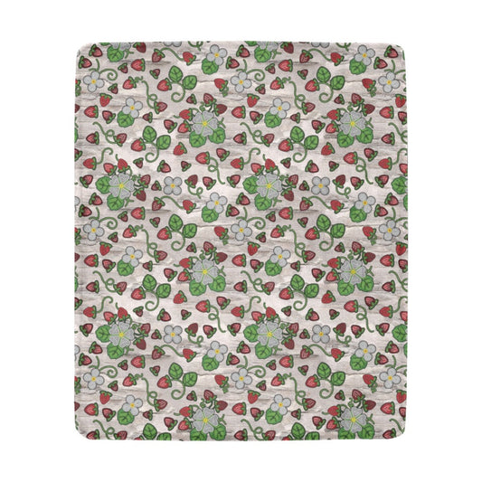 Strawberry Dreams Bright Birch Ultra-Soft Micro Fleece Blanket 50"x60"