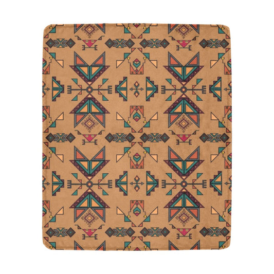 Arrow dawn Brown Ultra-Soft Micro Fleece Blanket 50"x60"