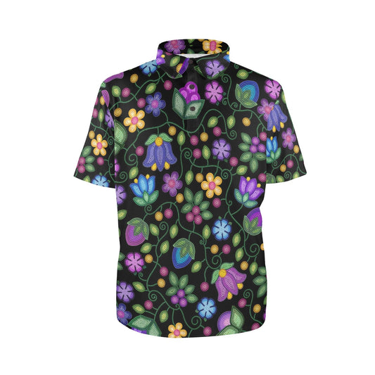 Bloom Uplift Black Polo Shirt