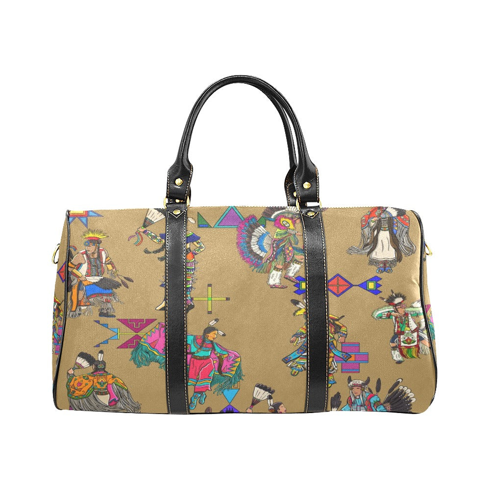 Grand Entry Dancers Earth Small Travel Bag