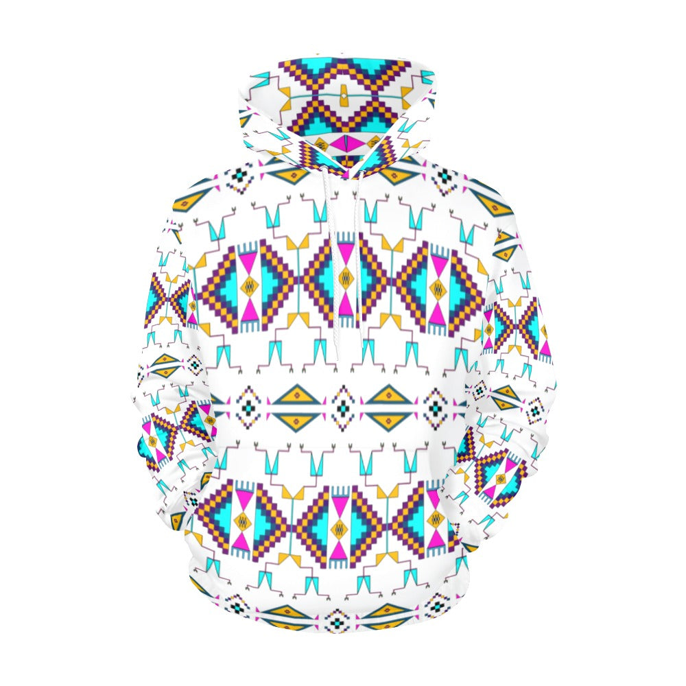 Rite of Passage White Hoodie for Women