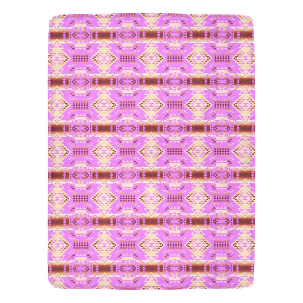 Gathering Earth Lilac X-Large Micro Fleece Blanket