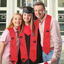 Load image into Gallery viewer, Ledger Dables Red Graduation Stole
