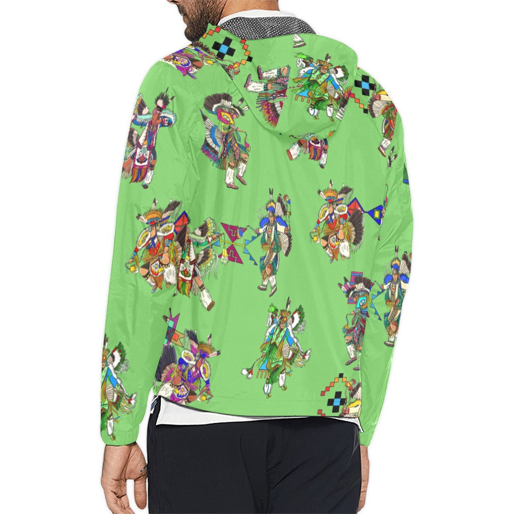 Men's Fancy Dancers Grass Men's Windbreaker