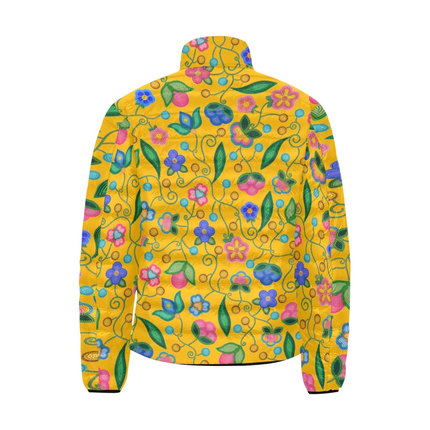 Skyberry Serenade Yellow Padded Jacket