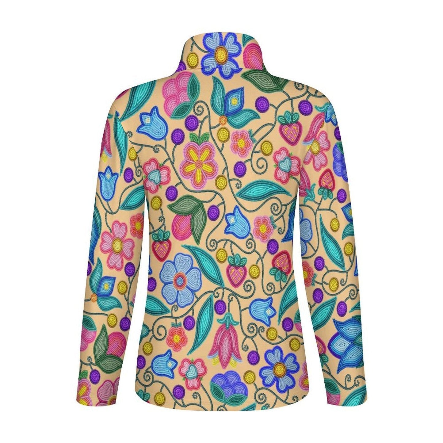 Sweet Offering Cream Long Sleeve Yoga Shirt
