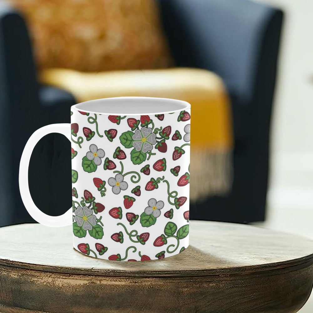 Strawberry Dreams White Mug