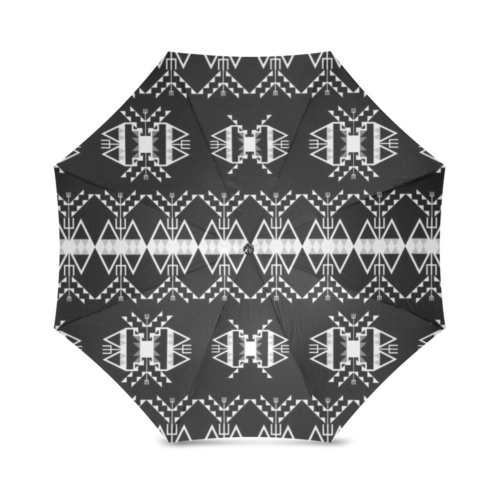 Sacred Trust Black Foldable Umbrella