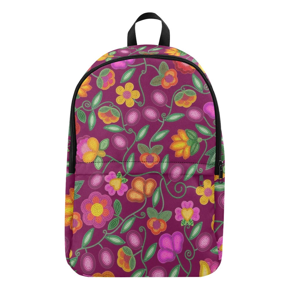 Boreal Bounty Dark Magenta Backpack