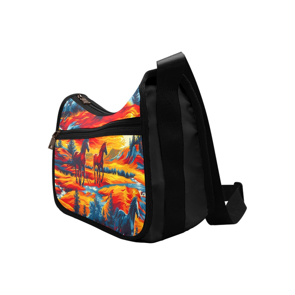 Wild Horses Crossbody Bag
