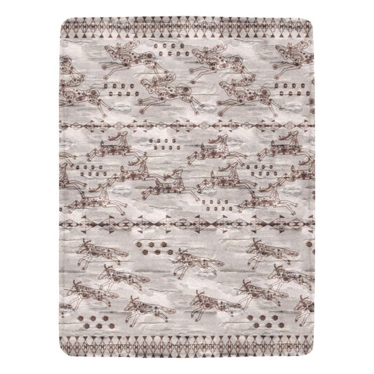 Wild Run X-Large Micro Fleece Blanket