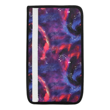 Load image into Gallery viewer, Animal Ancestors 3 Blue Pink Swirl Car Seat Belt Cover
