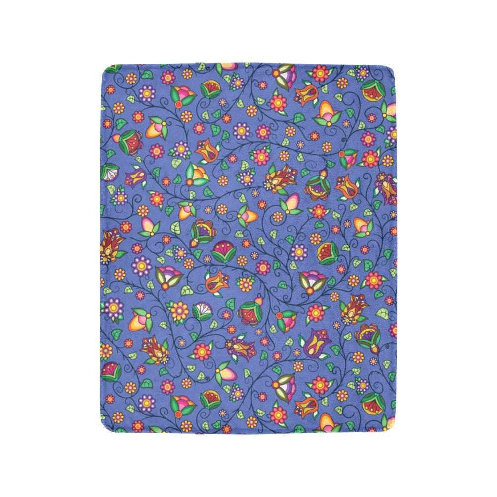 Heartbeat Petals Small Micro Fleece Blanket