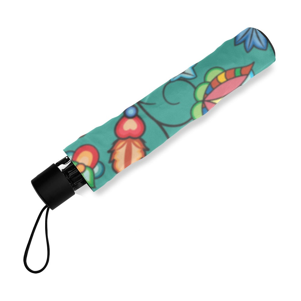 Prairie Plains Spirit Afternoon Sky Foldable Umbrella