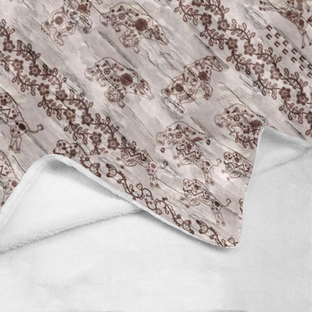 Sacred Run X-Large Micro Fleece Blanket