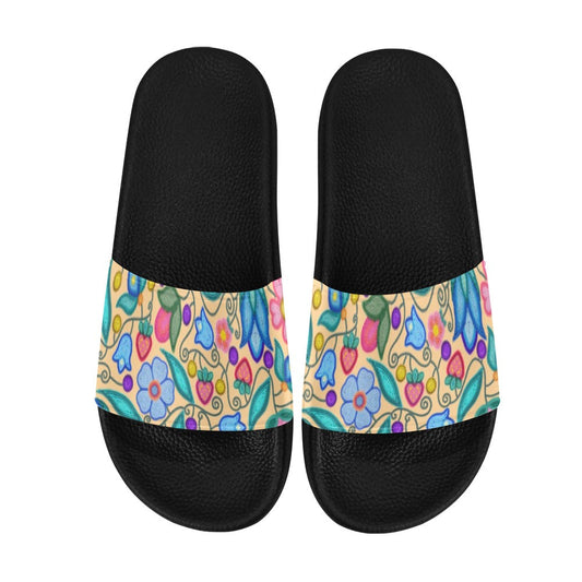 Sweet Offering Cream Slide Sandals