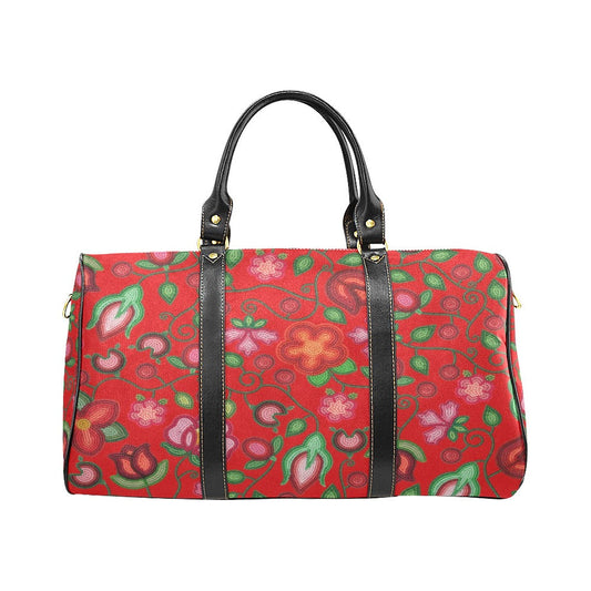 Rose Reverie Red Small Travel Bag