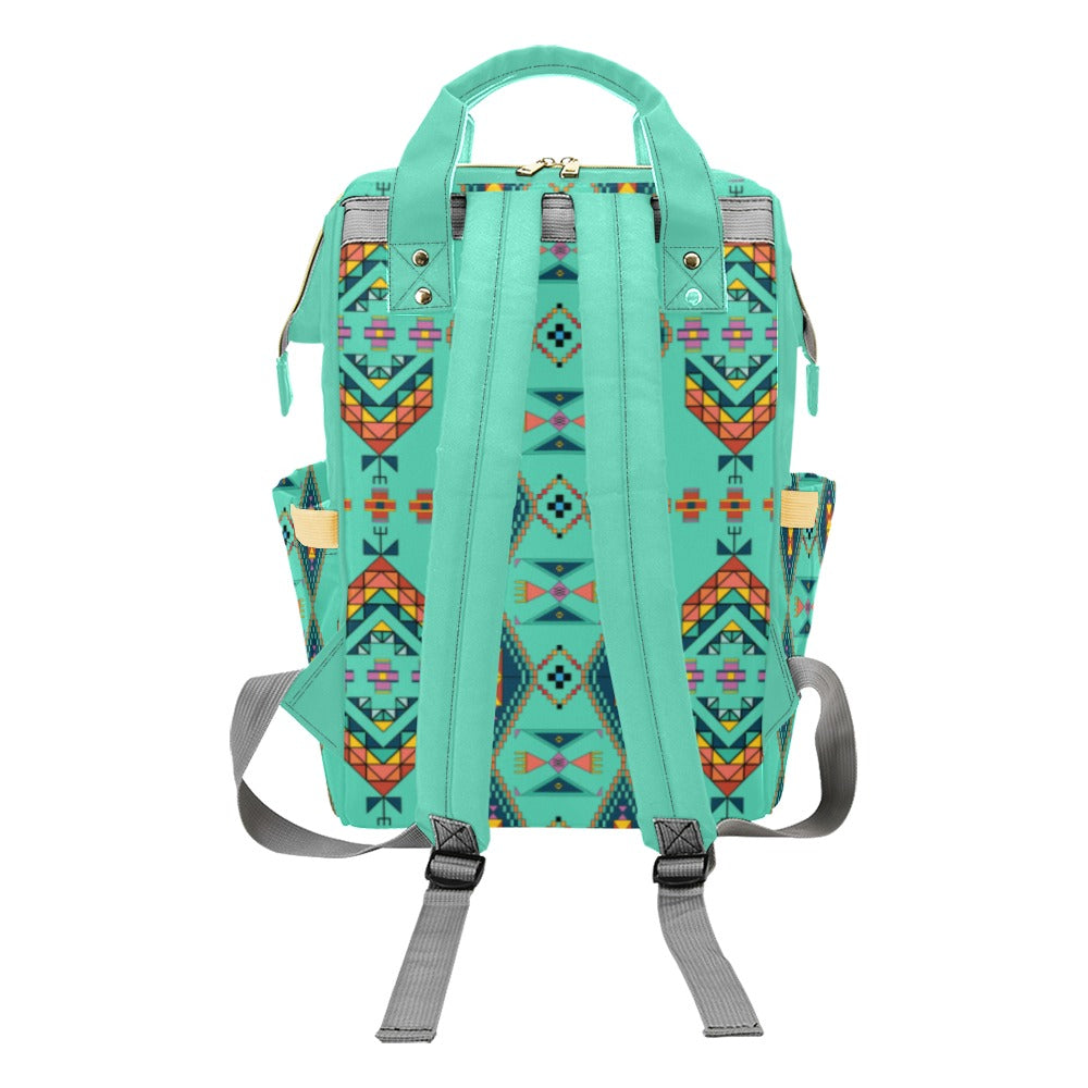 Travois Tipi Smoky Sky Multi-Function Diaper Backpack