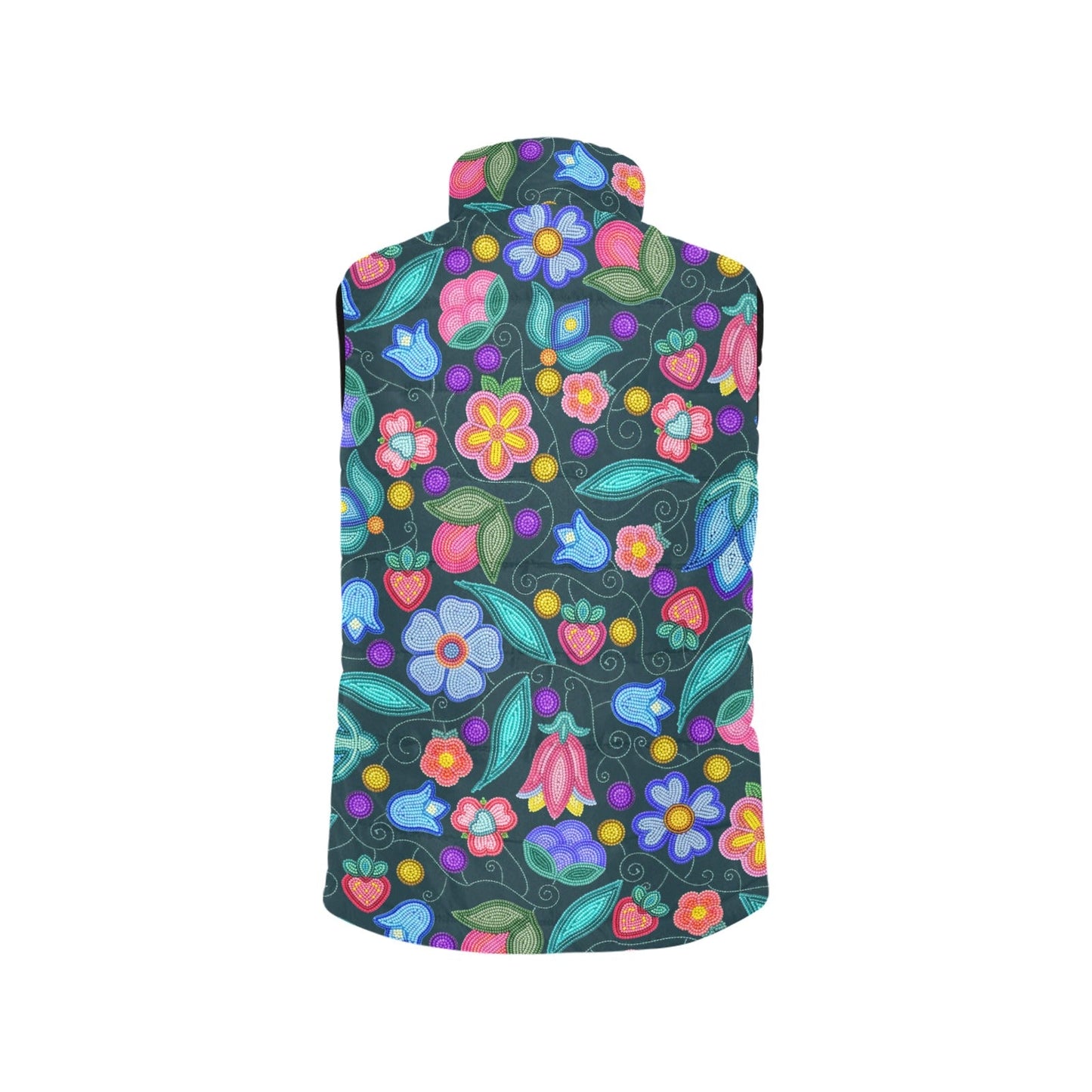 Sweet Offering Dark Teal Women's Padded Vest Jacket