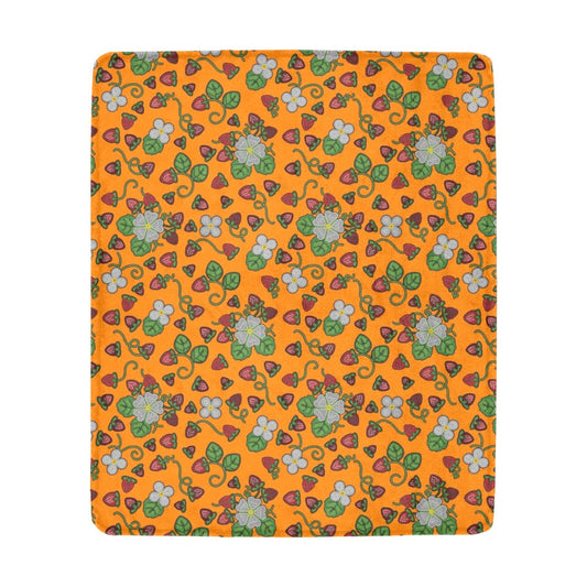 Strawberry Dreams Carrot Ultra-Soft Micro Fleece Blanket 50"x60"