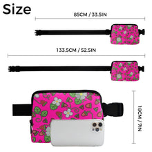 Load image into Gallery viewer, Strawberry Dreams Blush Belt Bag
