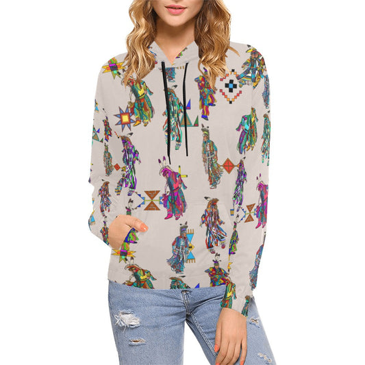 Men's Grass Dancers Muslin Hoodie for Women