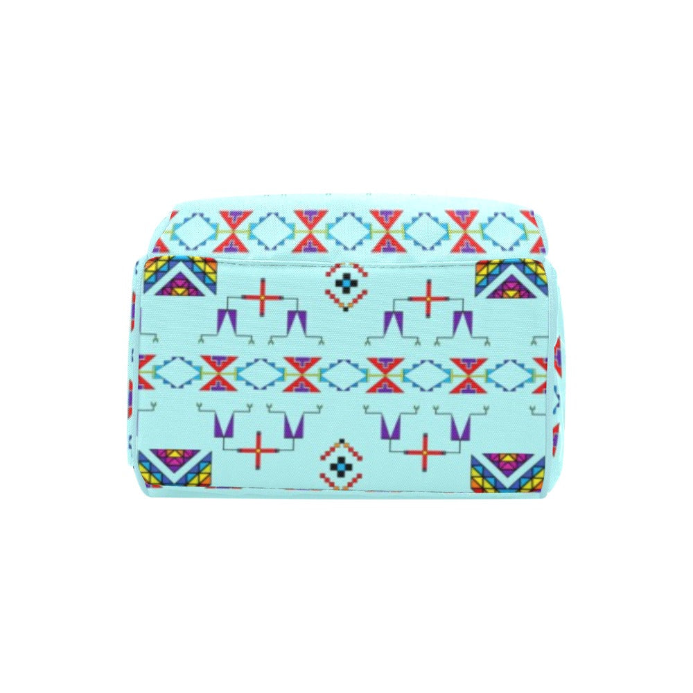 Rainy Chief Rainbow Robin Egg Multi-Function Diaper Backpack