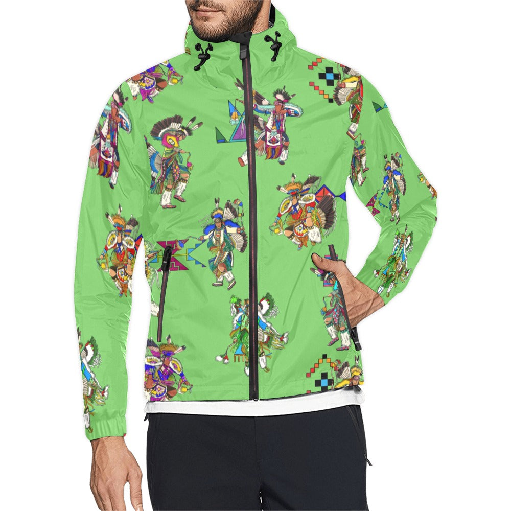 Men's Fancy Dancers Grass Men's Windbreaker
