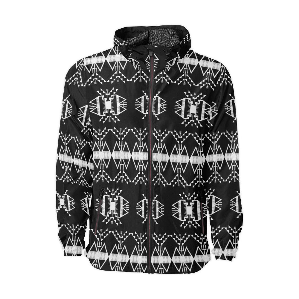 Sacred Trust Black Men's Windbreaker