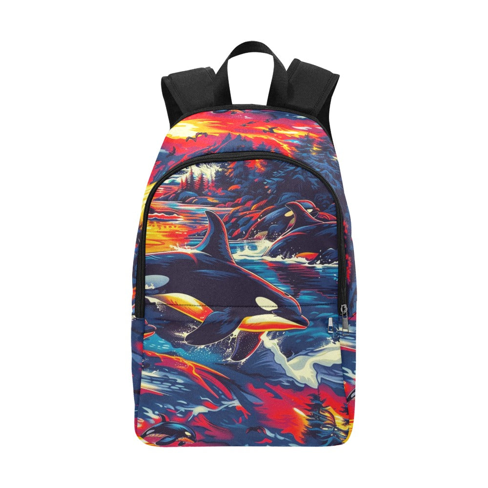Killer Whales in the Bay Backpack