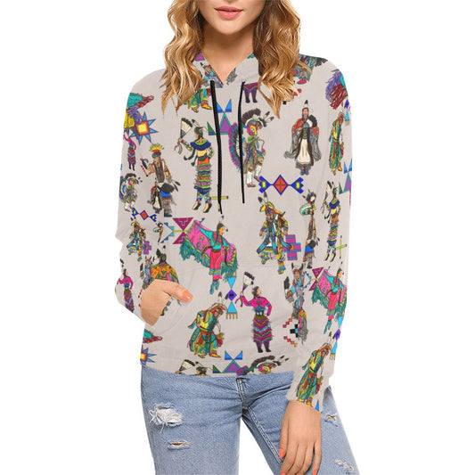 Grand Entry Dancers Muslin Hoodie for Women