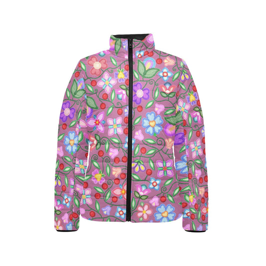 Petal Harmony Stand Collar Jacket