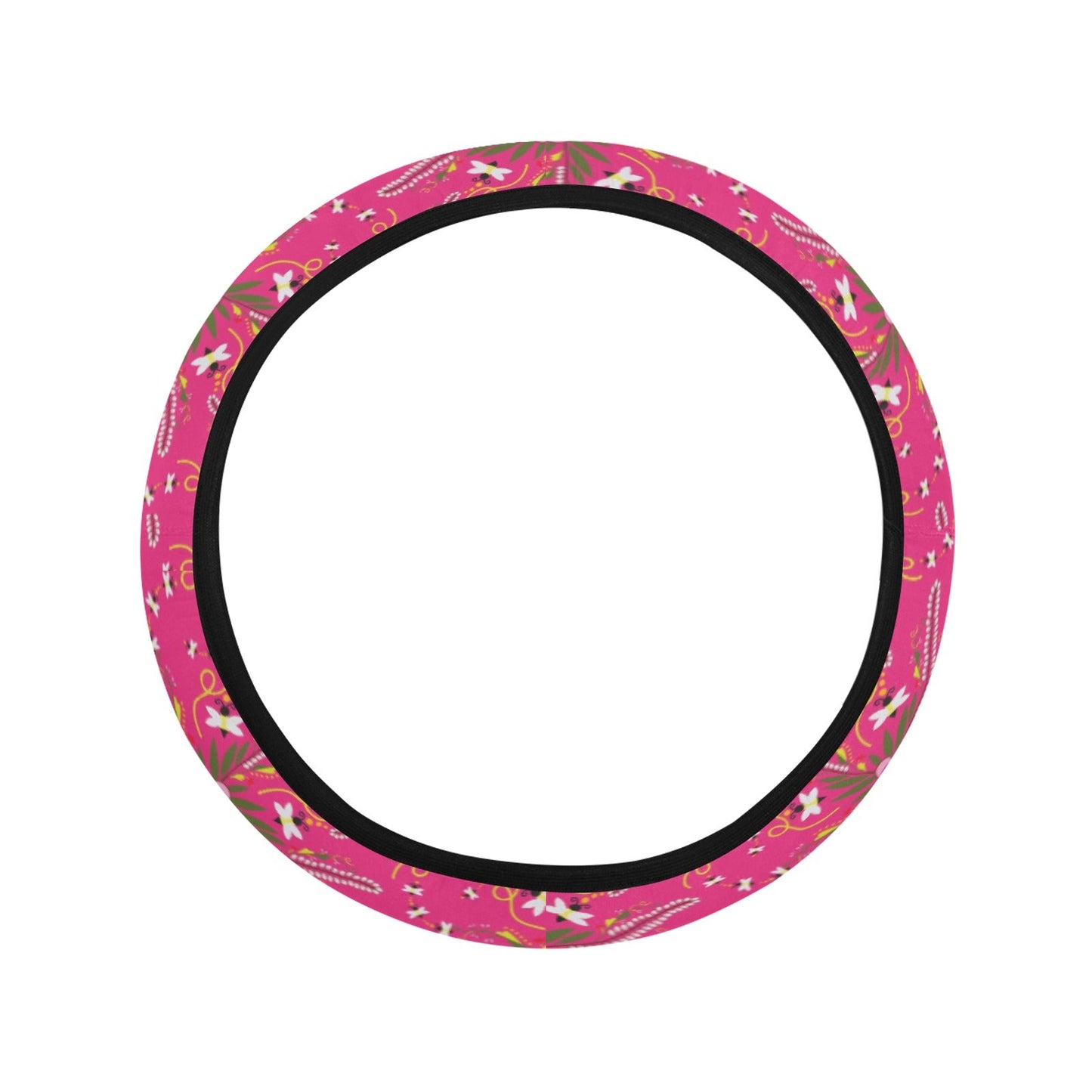 Willow Bee Steering Wheel Cover
