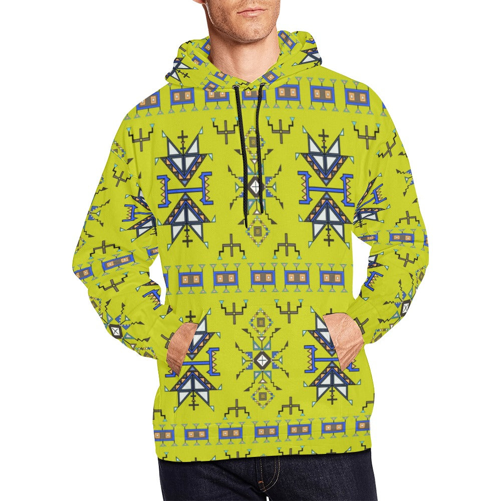 Eagle Strike Lime Hoodie for Men